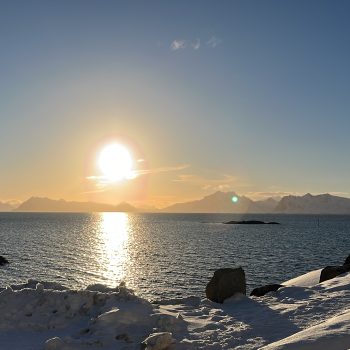 Sonnenuntergang Lofoten